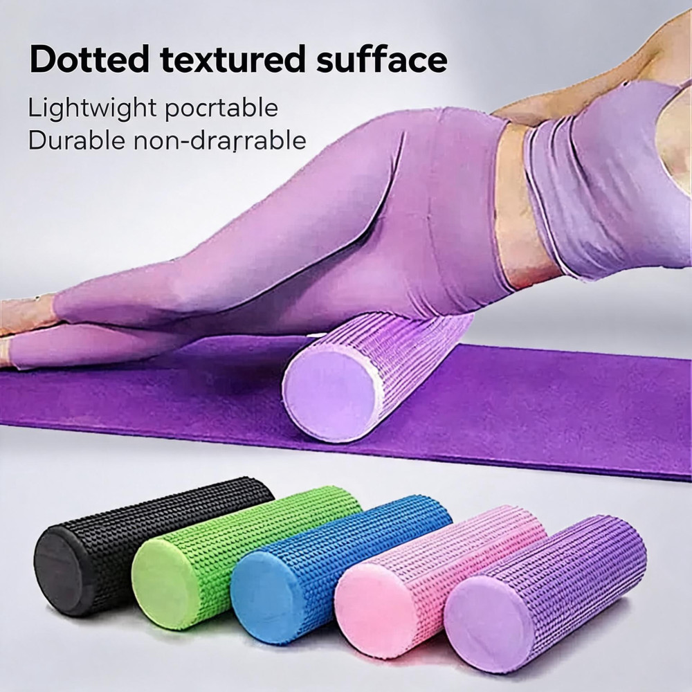 Pilates Yoga Roller - Yoga Roller Round EVA Foam Cylinder