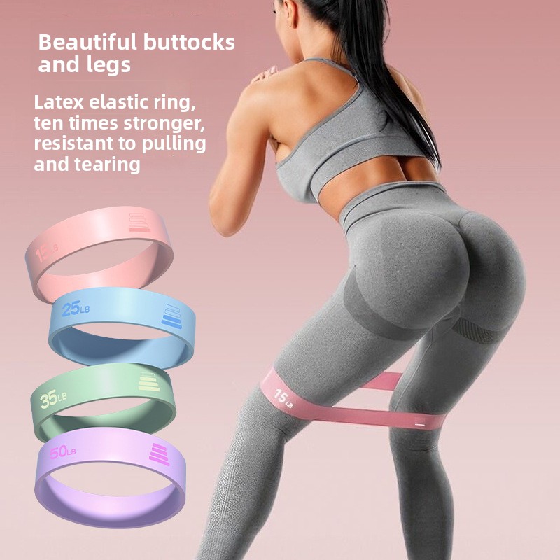 Pilates Yoga Difference - 15LB-50LB Yoga Elastic Ring Different Level