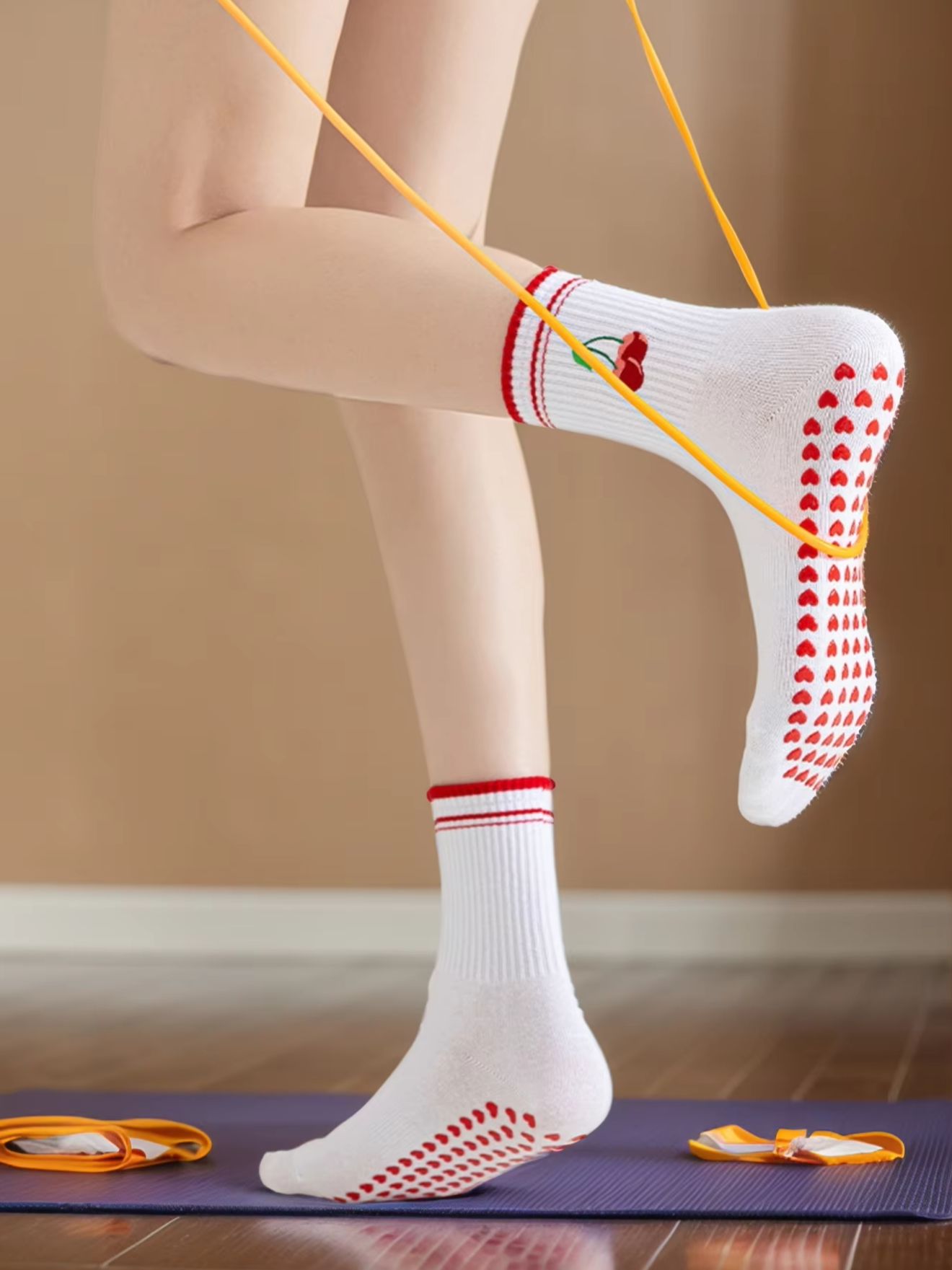 Yoga Pilates Yoga - 1 Pairs Cross-Border Professional Yoga Socks,