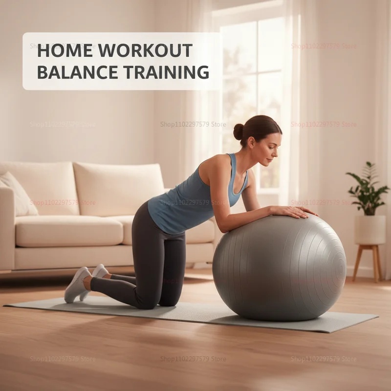 Anti-Burst Yoga Ball with Pump - Pilates Ball Mini 评论和价格