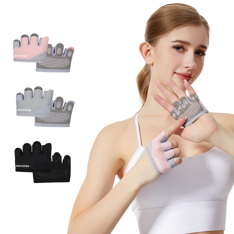Pair of Fitness Fingerless Glo - Pilates Is Yoga 评论和价格