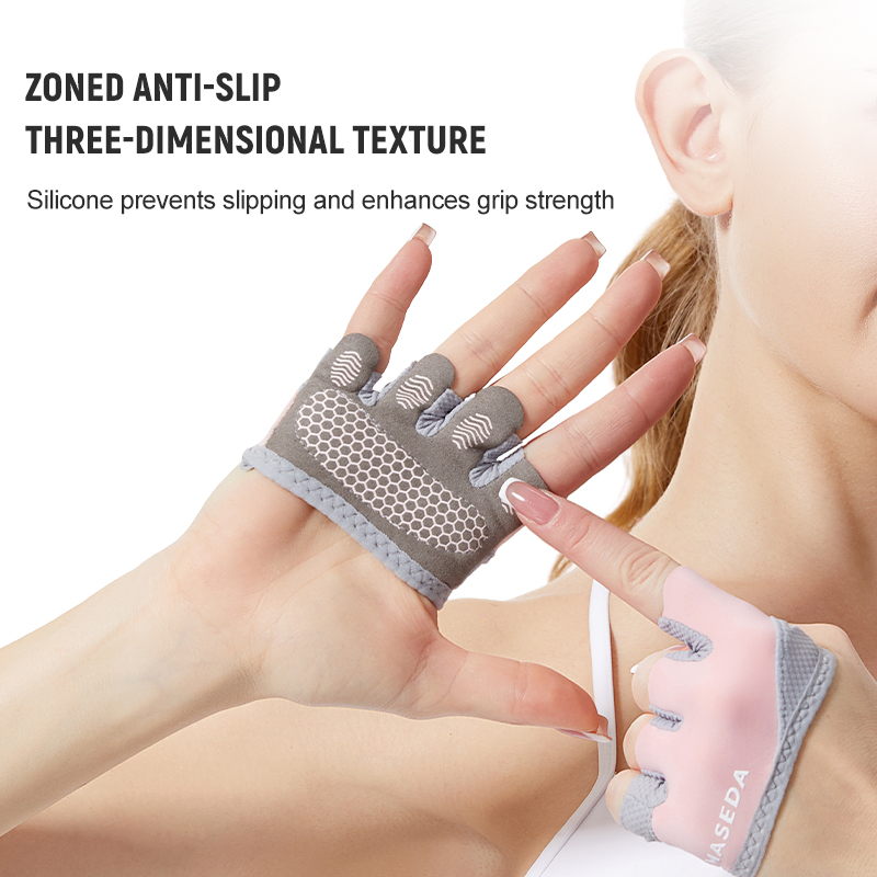 Pair of Fitness Fingerless Glo - Pilates Is Yoga 评论和价格
