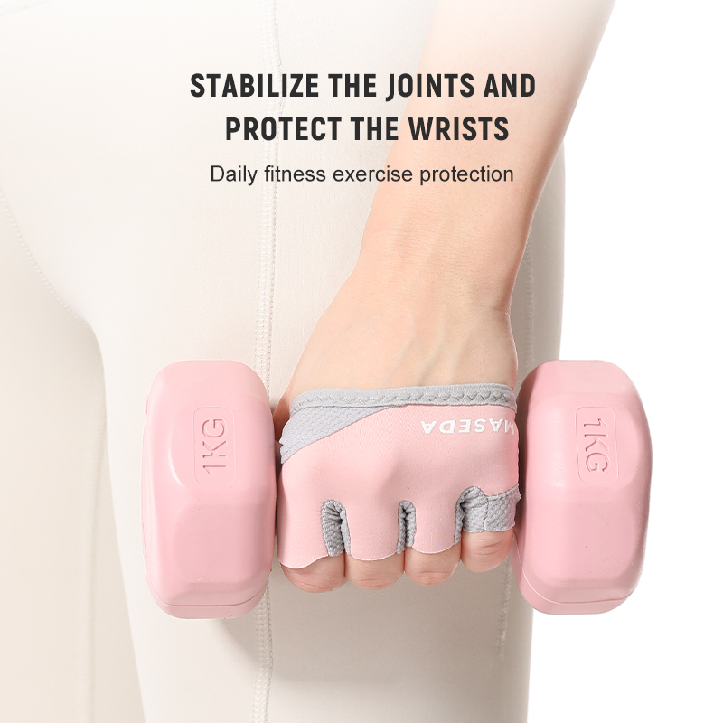 Pair of Fitness Fingerless Glo - Pilates Is Yoga 评论和价格