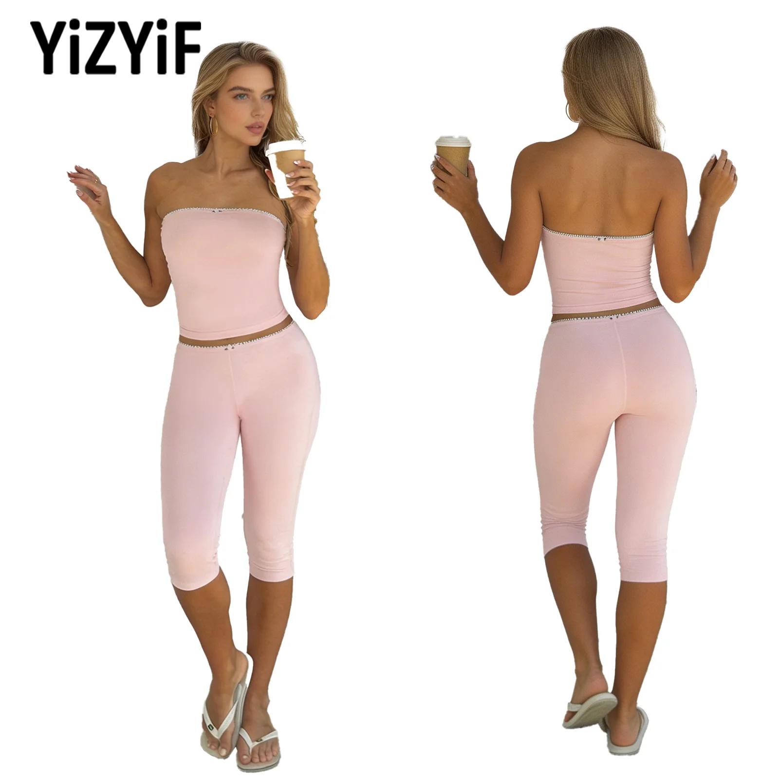 Women Yoga Outfit Strapless Tu - Pilates Yoga Top 评论和价格