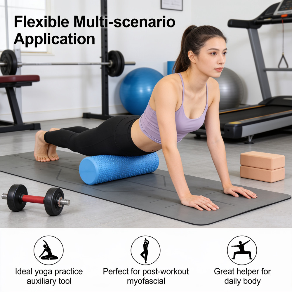 Yoga Roller Round EVA Foam Cyl - Pilates Yoga Roller 评论和价格