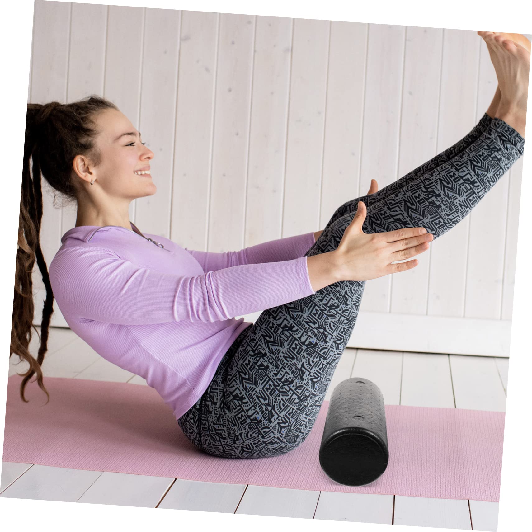EPP Yoga Foam Roller Fitness P - Pilates Yoga Roller 评论和价格
