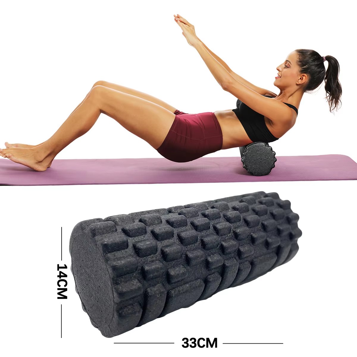 30/33cm Fitness Foam Roller Yo - Pilates Yoga Roller 评论和价格