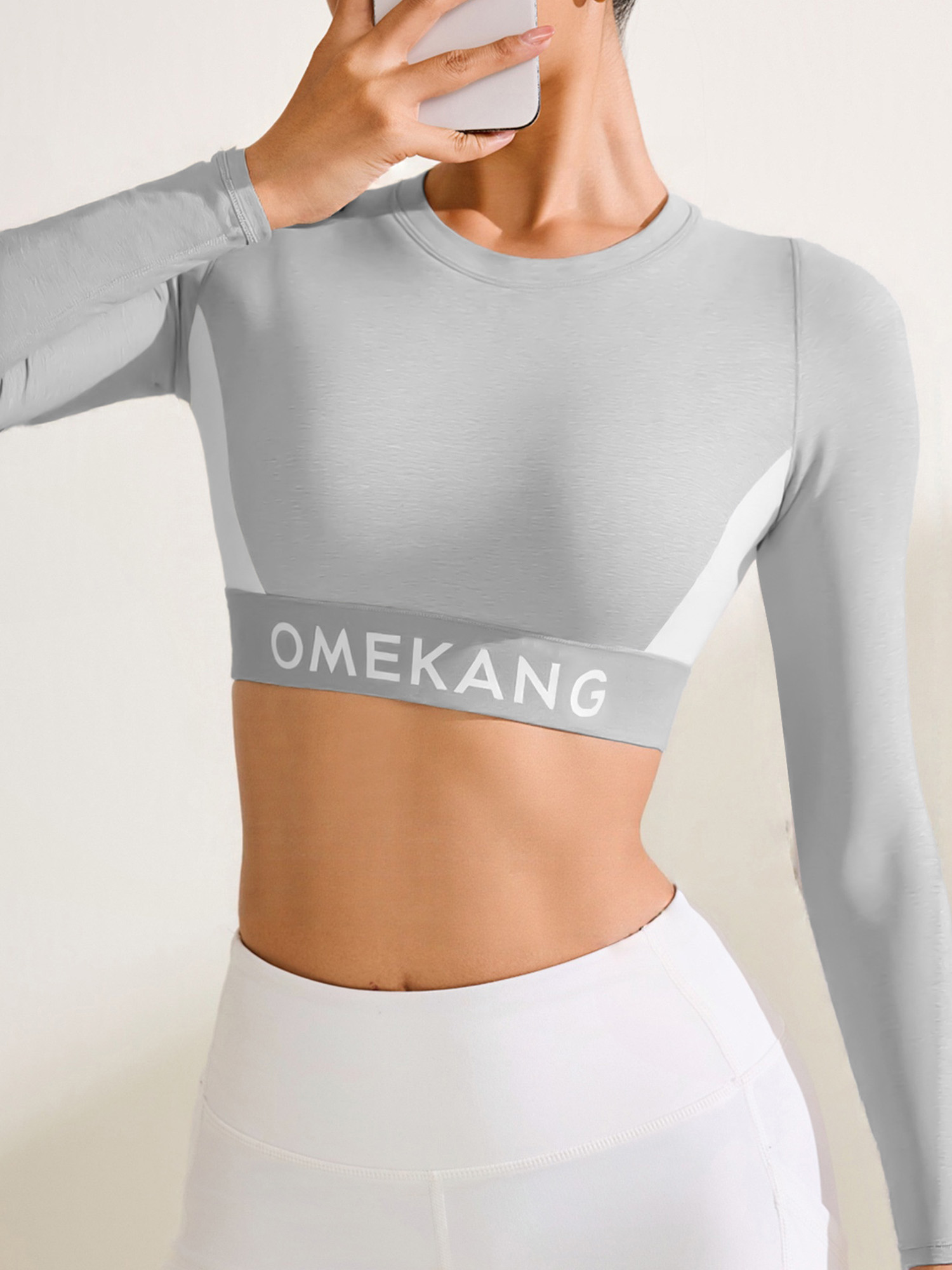 Women's Yoga Crop Top Sleeve L - Pilates Yoga Top 评论和价格
