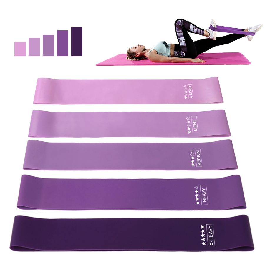 Fitness Elastic Resistance Ban - Pilates Yoga Difference 评论和价格