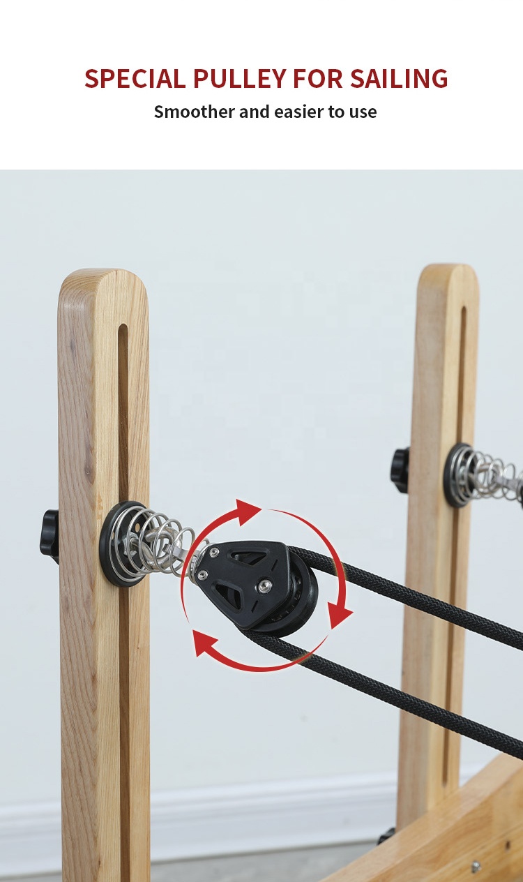 Red Oak Core Reformer Adjustab - Pilates Yoga Hot 评论和价格