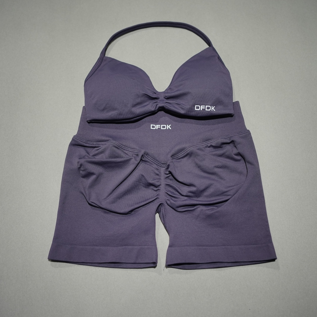 DFDK Women Seamless 2 Piece Gy - Pilates Yoga Leggings 评论和价格