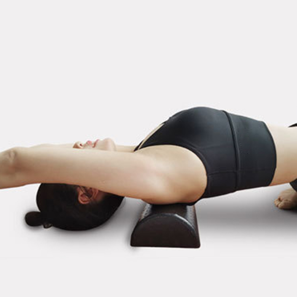 Half Round Yoga Massage Roller - Pilates Yoga Roller 评论和价格