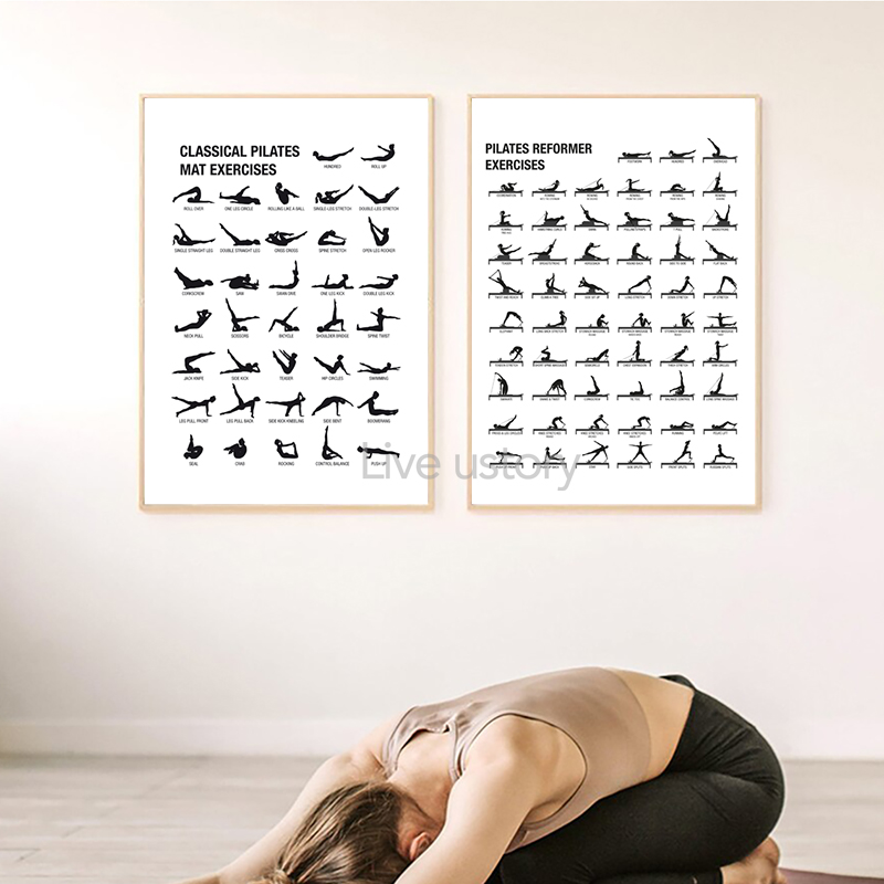 Frameless Pilates Workout Char - Yoga Pilates Yoga 评论和价格