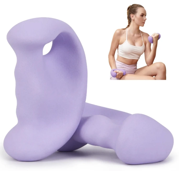 Ergonomic Neoprene Dumbbells f - Pilates Yoga Hot 评论和价格
