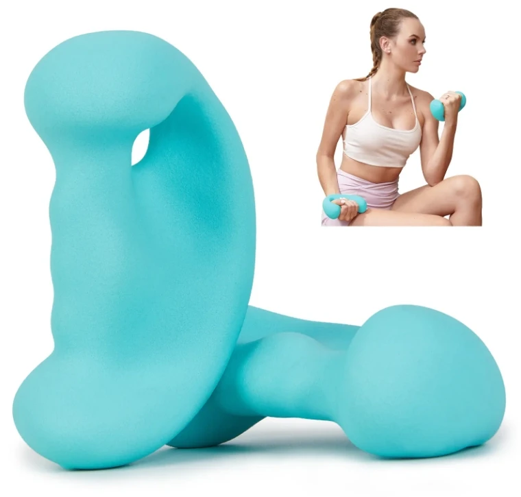 Ergonomic Neoprene Dumbbells f - Pilates Yoga Hot 评论和价格