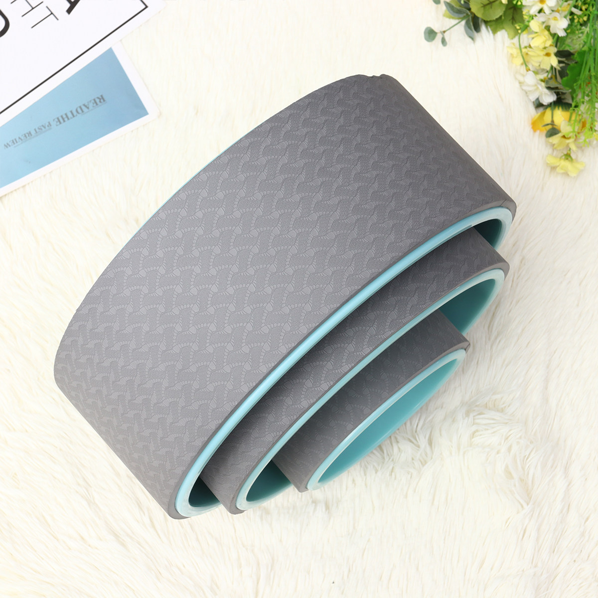 6.5 Inch Yoga Wheel Backbend A - Pilates Yoga Roller 评论和价格