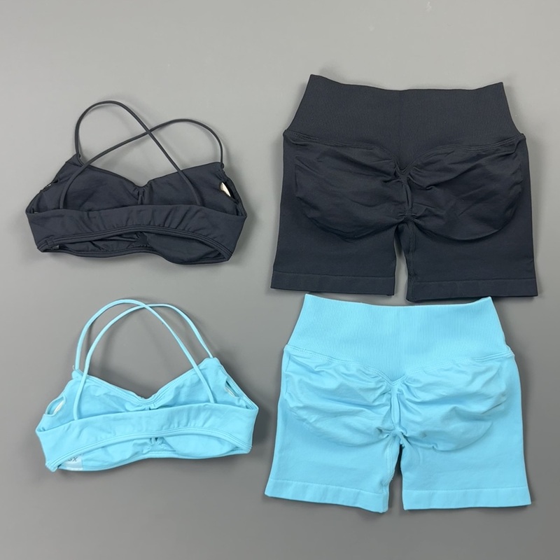 2 Pieces Sports Set Women Thin - Pilates Yoga Top 评论和价格