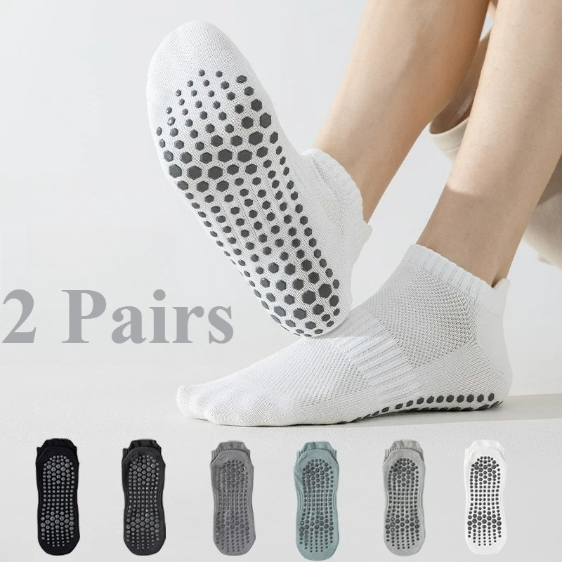 2/1Pairs Men Silicone Anti Sli - Yoga Pilates Yoga 评论和价格